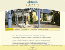 Tablet Screenshot of harres.de